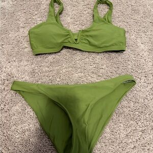 SHEIN Olive Bikini Set